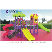 B0710 kindergarten New Kids Outdoor Plastic mushroom house Playground Equipment Design
